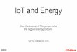 Internet of Things and Energy at SAP for Utilities