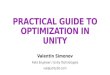 Practical guide to optimization in Unity