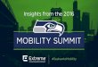 Key Insights from the 2016 Seahawks Mobility Summit