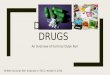 Dylan Kerr's designer drugs presentation 