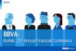 BBVA: BoAML 21st Annual Financials Conference