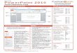PowerPoint 2010 Quick Reference