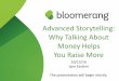 Advanced Storytelling: Why Talking About Money Helps You Raise More
