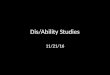 Disability ARTED