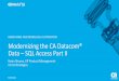Modernizing the CA Datacom Data – SQL Access Part II