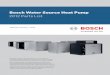 Bosch Water Source Heat Pump 2012 Parts List