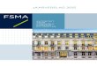 Jaarverslag FSMA 2015