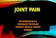 Joint pain DR.RISHIKESAN K.V