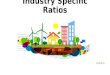 Industry specific ratios and Financial Ratios