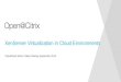 XenServer Virtualization In Cloud Environments