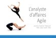 Lanalyste daffaires Agile  - Jeanne Estelle Thebault