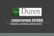 Christopher Duren -  Choosing a Divorce Lawyer Wisely