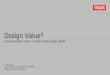 Michael K. Rasmussen, VELUX: Værdien af design i global virksomhed