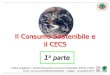 2010: Il Consumo Sostenibile e  il CECS - parte 1