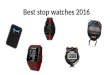 Best stop watches 2016