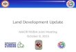 Land Development Update: Oct. 8, 2015