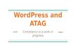 WordPress and ATAG Compliance