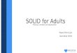 SOLID for Adults