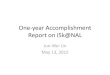 One-year Accomplishment Report on i5k@NAL
