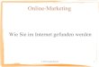 Präsentation Online-Marketing