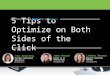5 Tips to Optimize on Both Sides of the Click