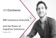 Cognitive commerce for retail
