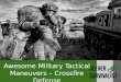 Awesome Military Tactical Maneuvers – Crossfire Defense