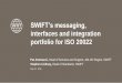 Swift’s messaging, interfaces and integration portfolio for iso 20022