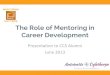 Mentoring for Career Development