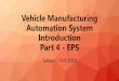 Vehicle Manufacturing Automation System Introduction Part 4 - EPS