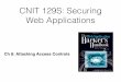 CNIT 129S: 8: Attacking Access Controls