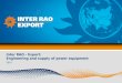 Inter RAO - Export company presentation