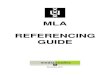 MLA Referencing Guide (PDF)