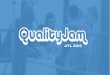 Quality Jam: BDD, TDD and ATDD for the Enterprise
