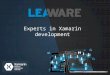 Leaware Xamarin Experts - Partner with Us!
