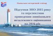 підсумки зно 2015 та перспективи зно-2016 кіровоградська область розд