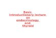 basic introductionary lecture on endocrinology and thyroid