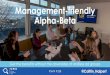 Management Friendly Alpha-Beta By Caitlin Halpert