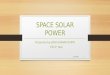 Space solar energy