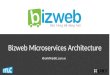 ITLC HN 14  - Bizweb Microservices Architecture