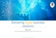 Delivering Digital Business Solutions, Raja Ukil, CIO, Wipro