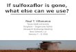 If sulfoxaflor is gone, what else can we use?