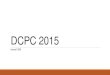 DCPC 2015 中文題意