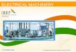 Electrical Machinery Sectoral Report - October 2016