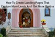 How To Get More Opt-Ins From Lead Capture Pages