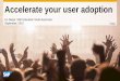 Accelerate Your User Adoption