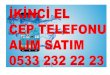 Beyoğlu İkinci El Cep Telefonu Alanlar 0533 232 22 23 | 2. El Cep Telefonu Alan Yerler