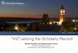 Scholars@Cornell: Visualizing the scholarly record