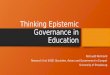 Romuald Normand - Thinking Epistemic Governance in Education