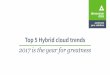 Top IT Trends in 2017 - Hybrid Cloud